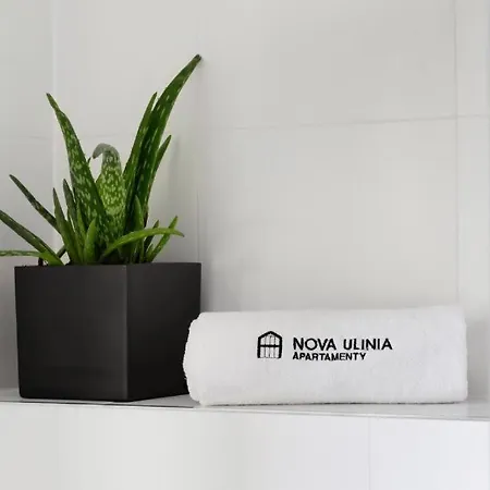 アパートホテル Nova Sea - Dom Nad Morzem, Podgrzewany Basen, Sauna, Balia Z Jacuzzi,starlink Ulinia